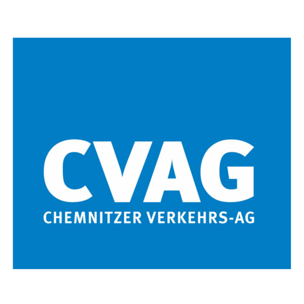 Logo der CVAG Chemnitzer Verkehrs-AG als Referenz der PARUS Ost GmbH